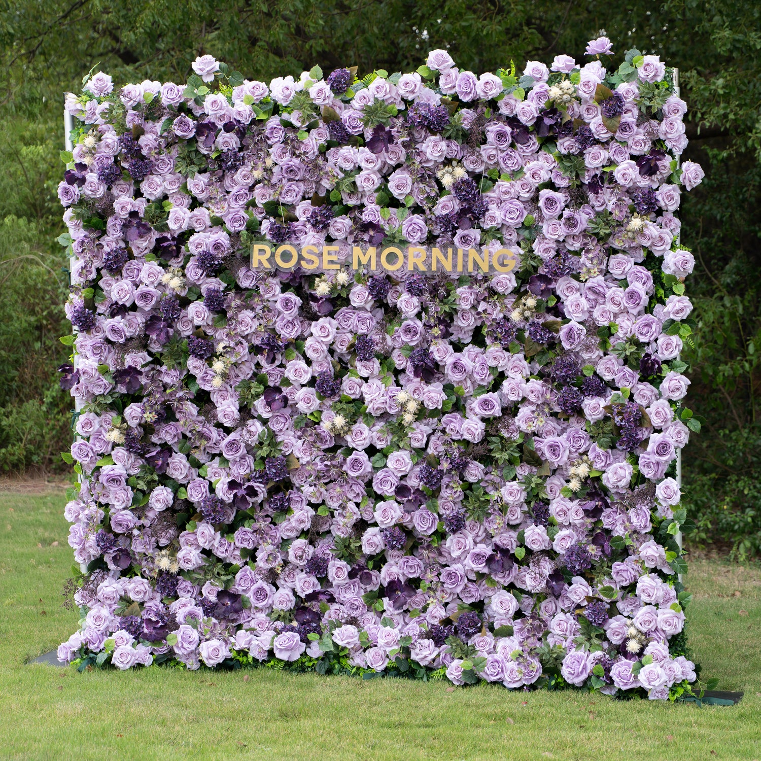 Raspberry:4D Fabric Artificial rolling up curtain flower wall (Ready to ship)