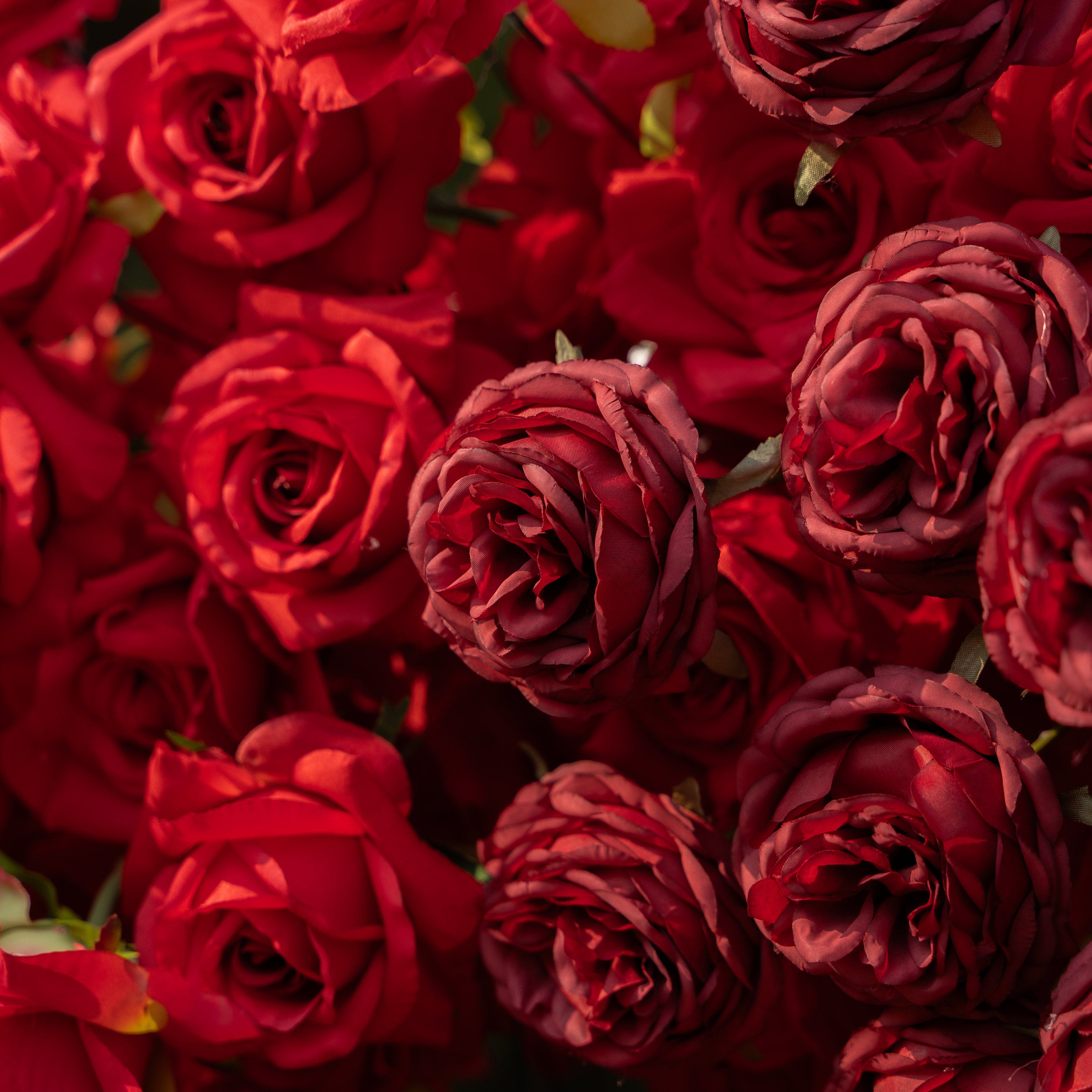 New Red Heart 2025:Wedding Party Background Floral Arch Decoration (Including Frame)