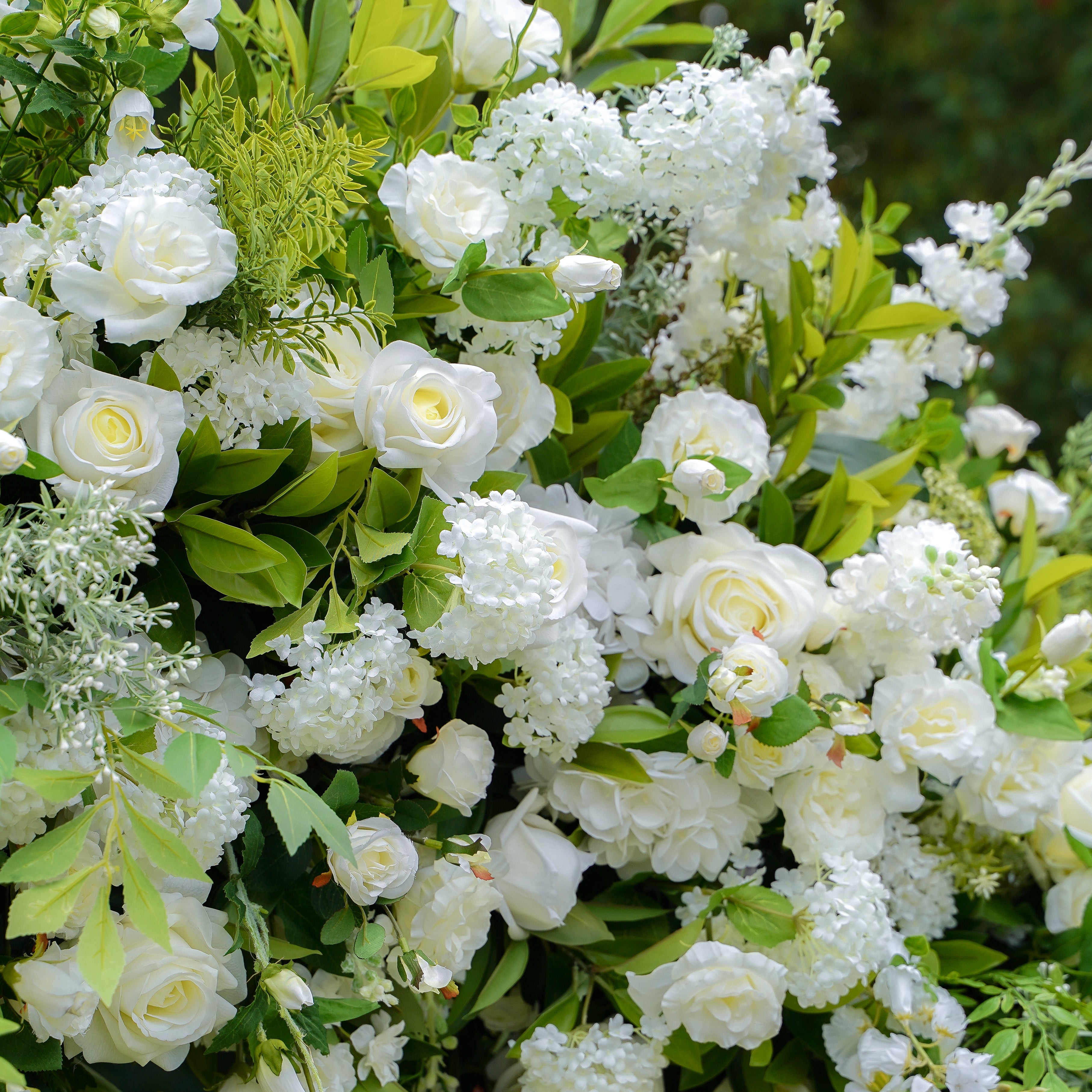 Ricia : 2023 New Wedding Party Background Floral Arch Decoration Including Frame -R865 Rose Morning