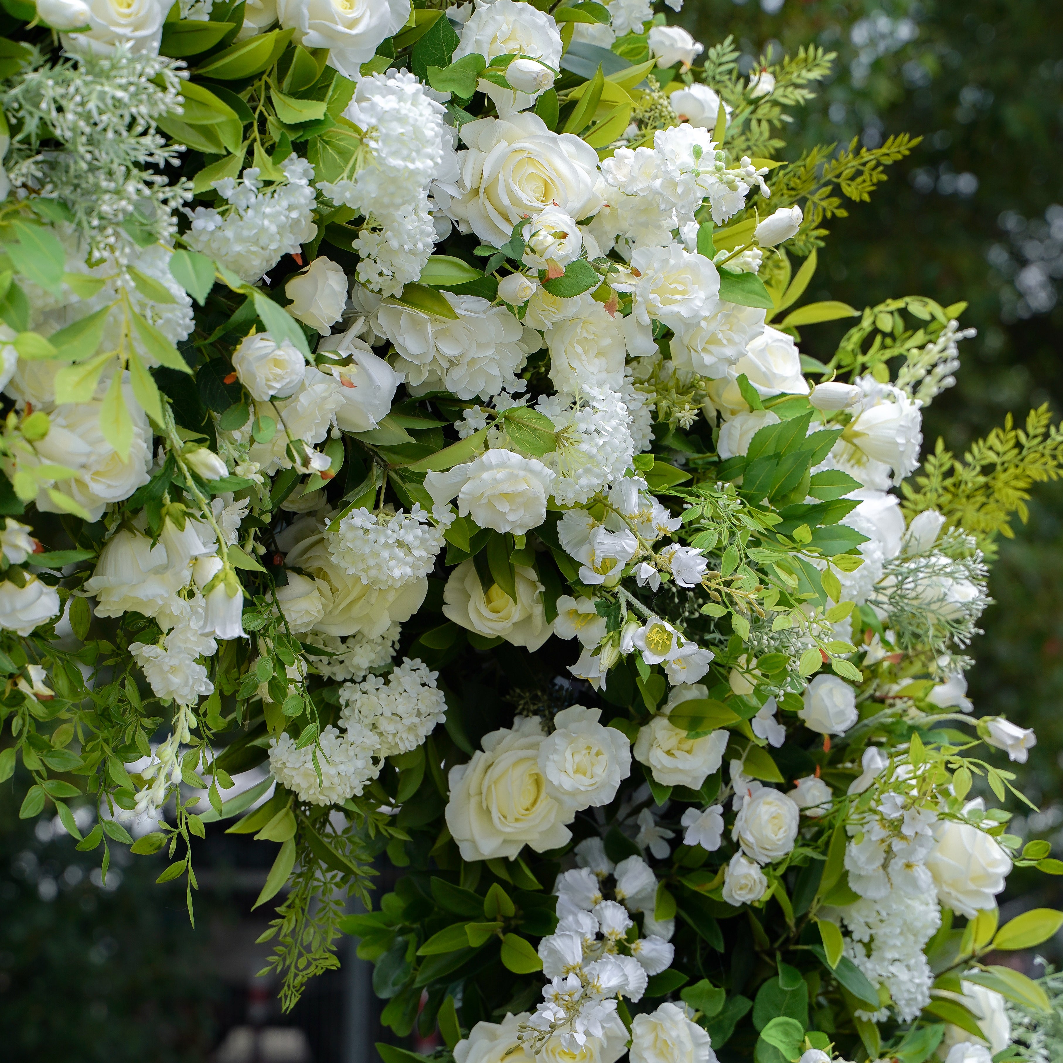 Ricia : 2023 New Wedding Party Background Floral Arch Decoration Including Frame -R865 Rose Morning