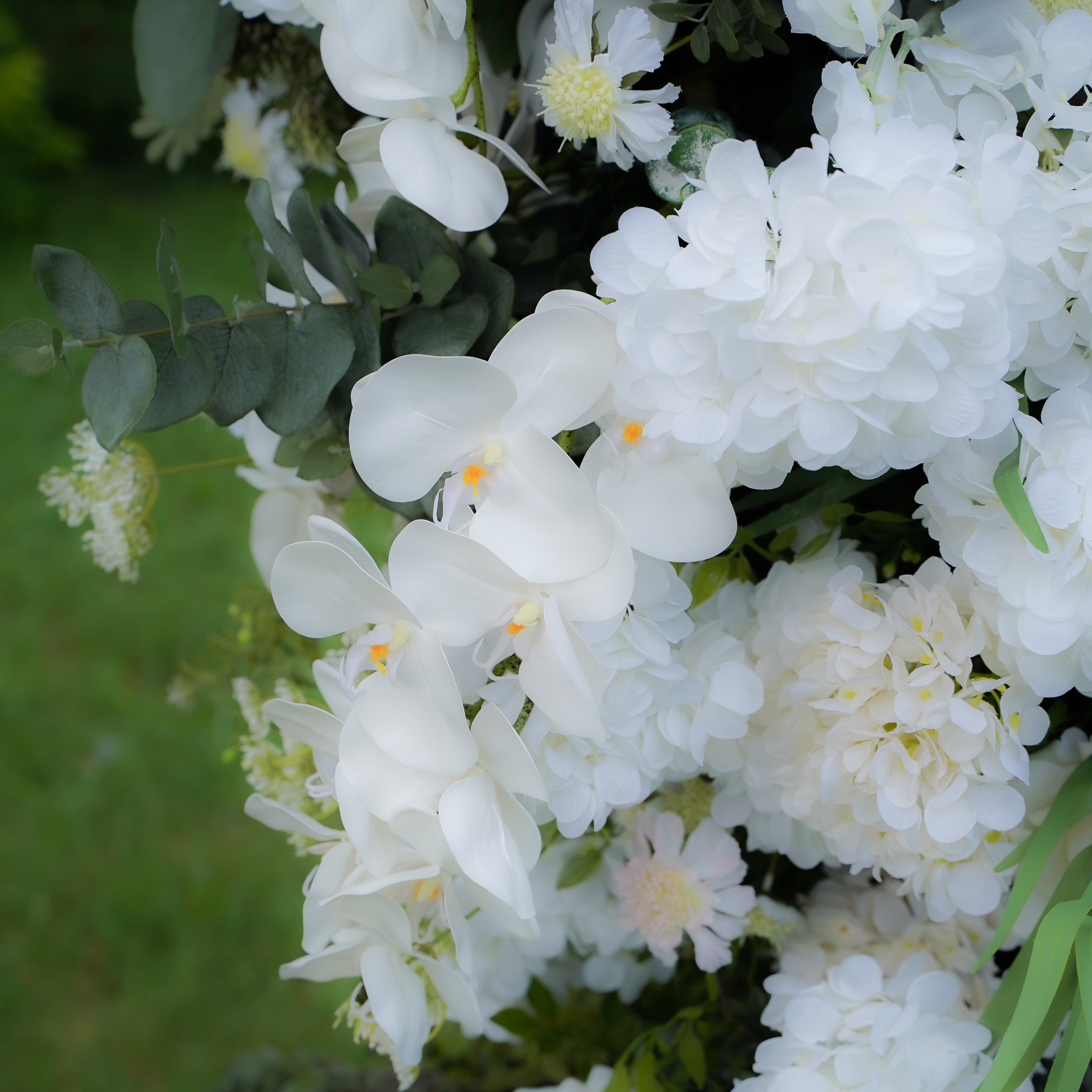 Robin :2023 New Wedding Party Background Floral Arch Decoration include Framet Rose Morning