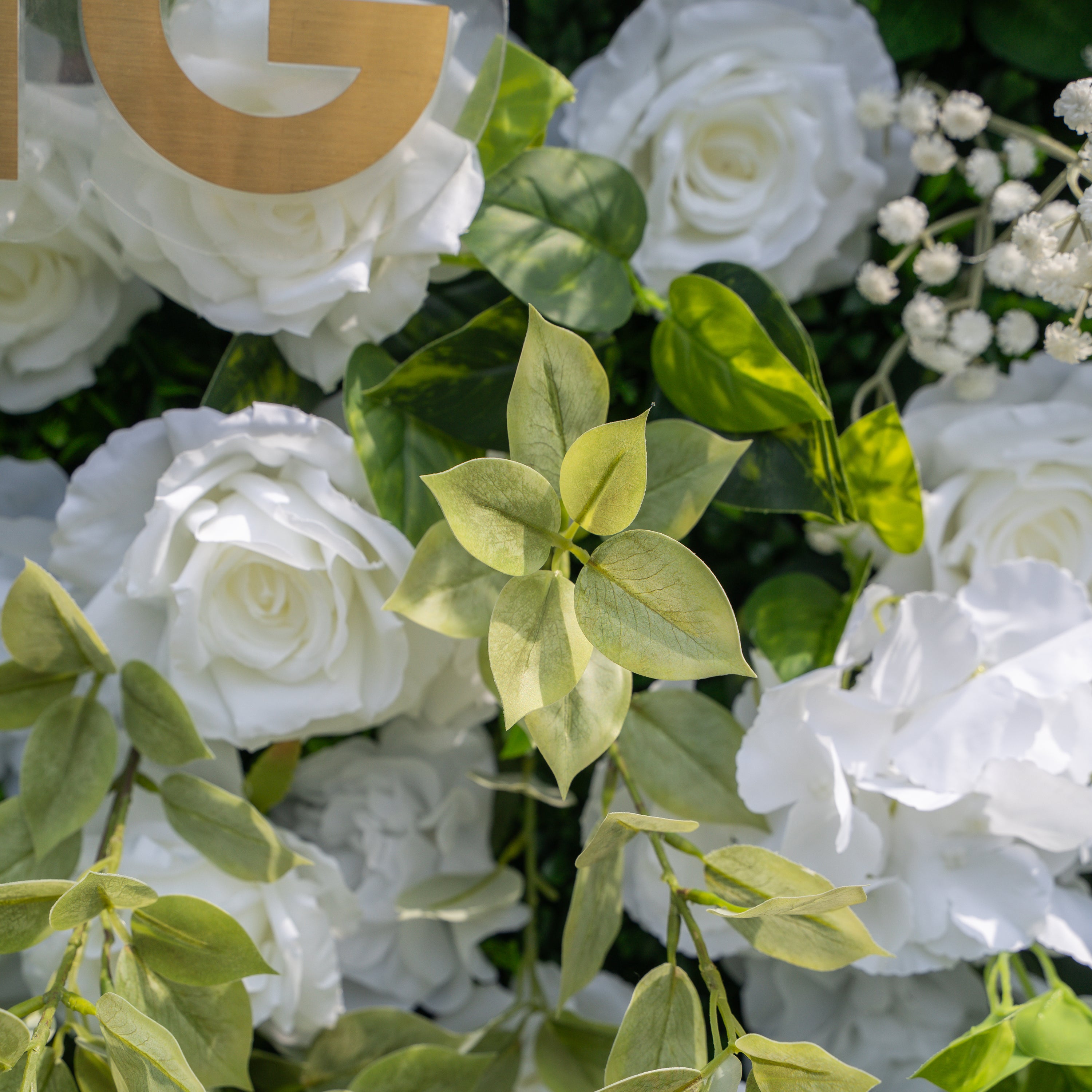 Sava:3D Fabric Artificial rolling up curtain flower wall