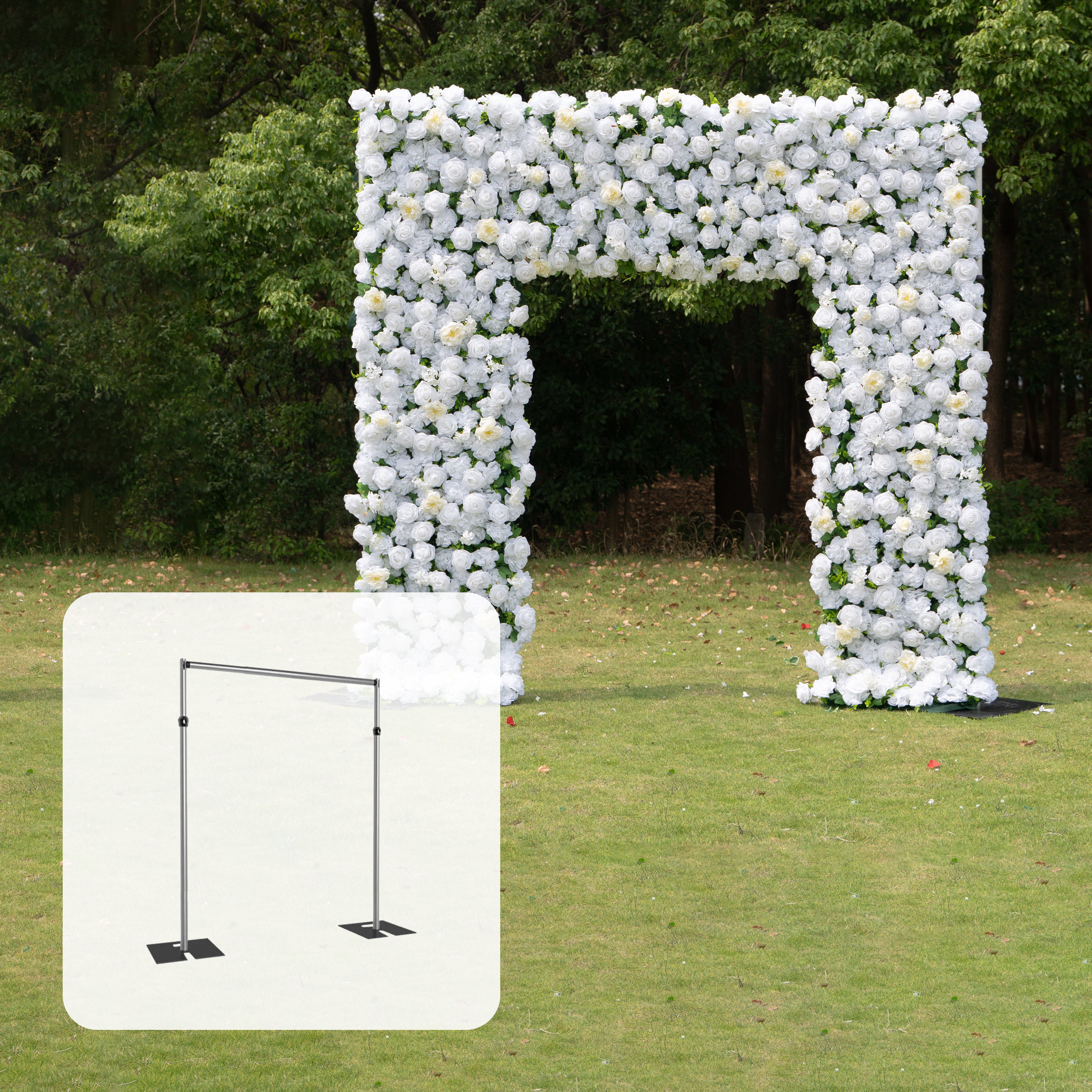 Shine Arch :Wedding Party Background Floral Arch Decoration