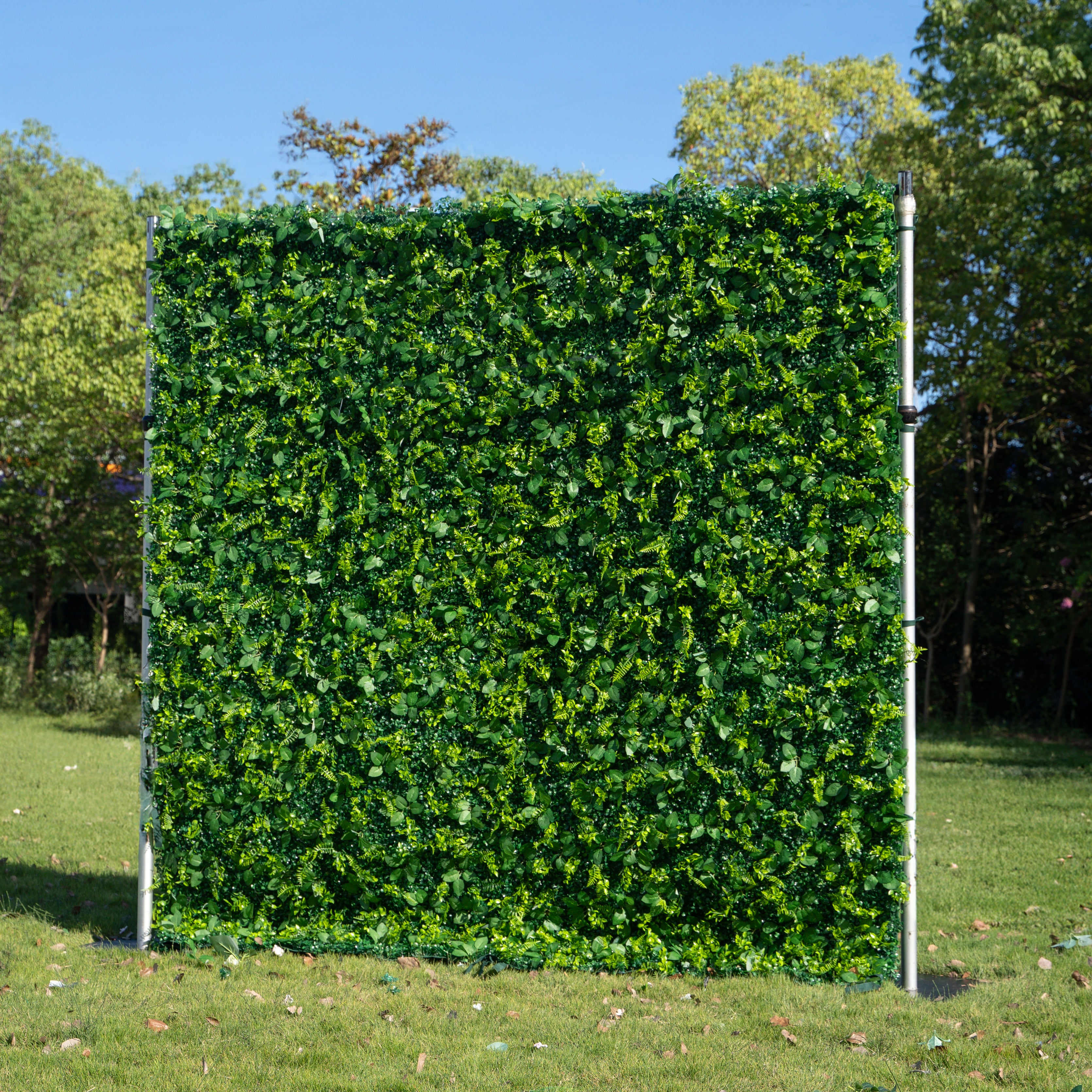 Simple:2D Fabric Artificial rolling up curtain flower wall 8ft x 8ft for weddings and events decoration