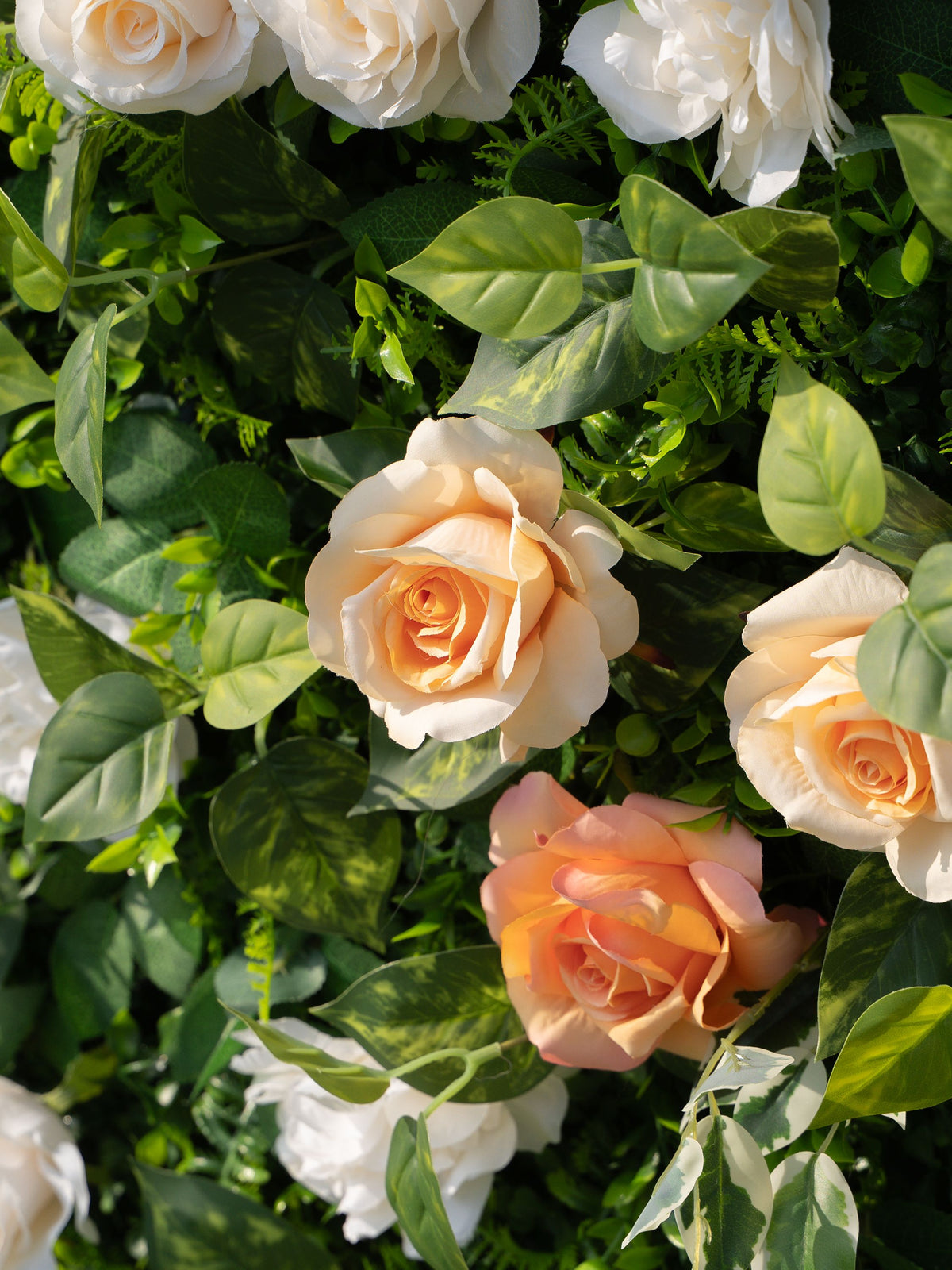 Orielle: 3D Fabric Artificial Zip Up Curtain Flower Wall For Wedding and Events Decoration