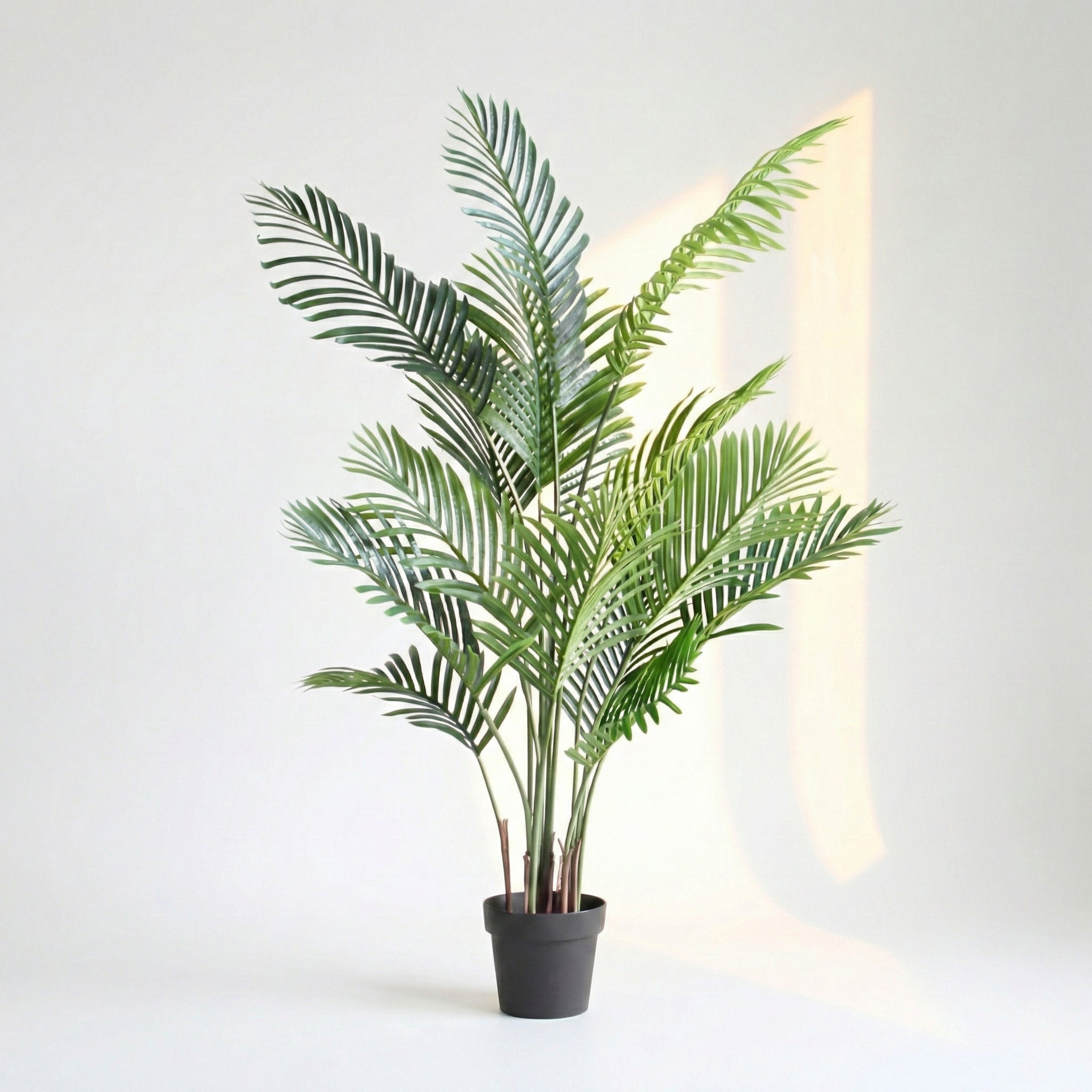 59.1" Faux Areca Palm Floor Tree – Architectural Botanical for Contemporary Spaces
