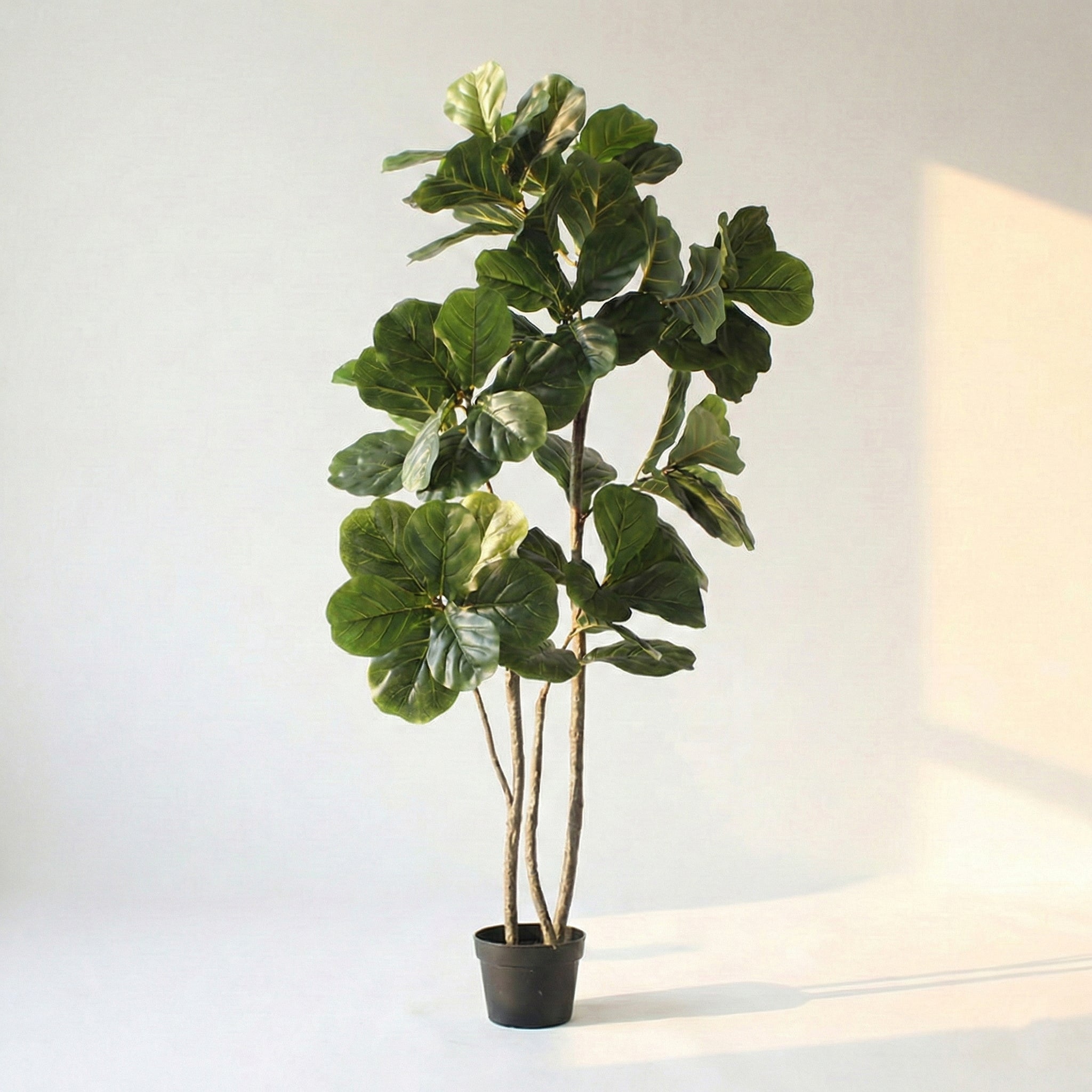 59.1" Artificial Fiddle Leaf Fig – Nordic-Inspired Statement Tree for Modern Interiors