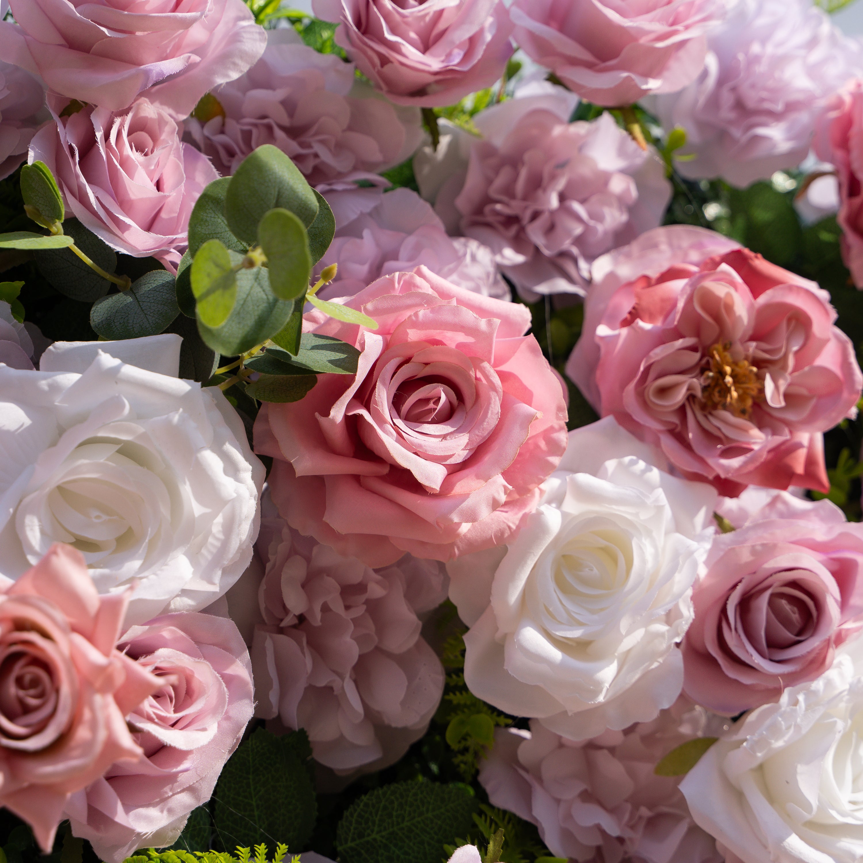 Valen: 3D Dreamy Purple Floral Backdrop for Elegant Event Decor