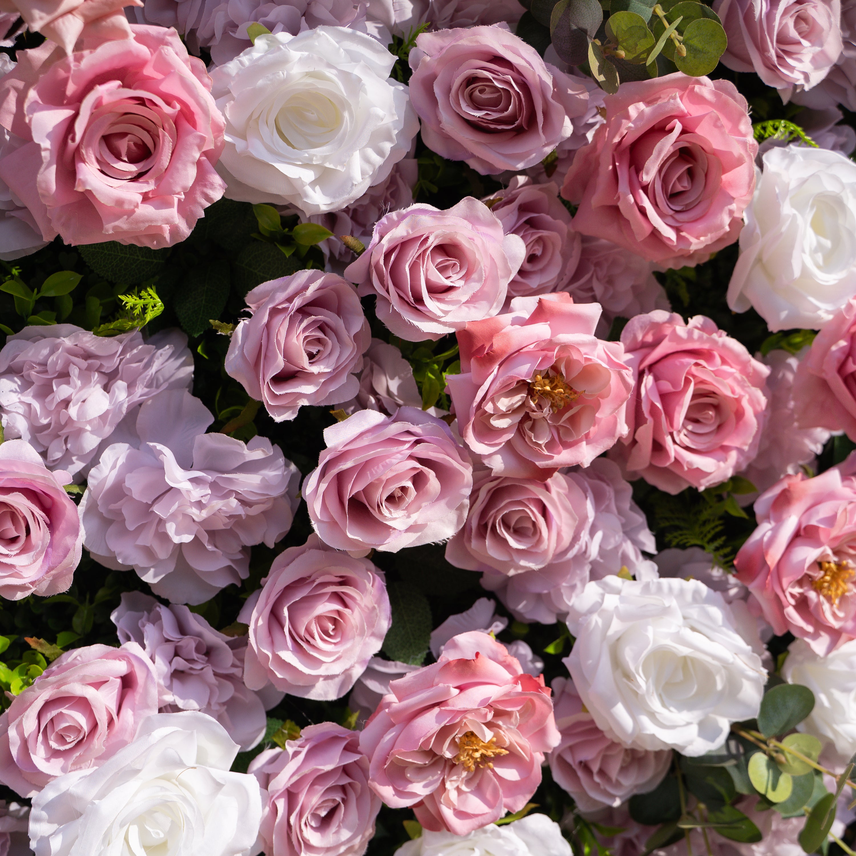 Valen: 3D Dreamy Purple Floral Backdrop for Elegant Event Decor
