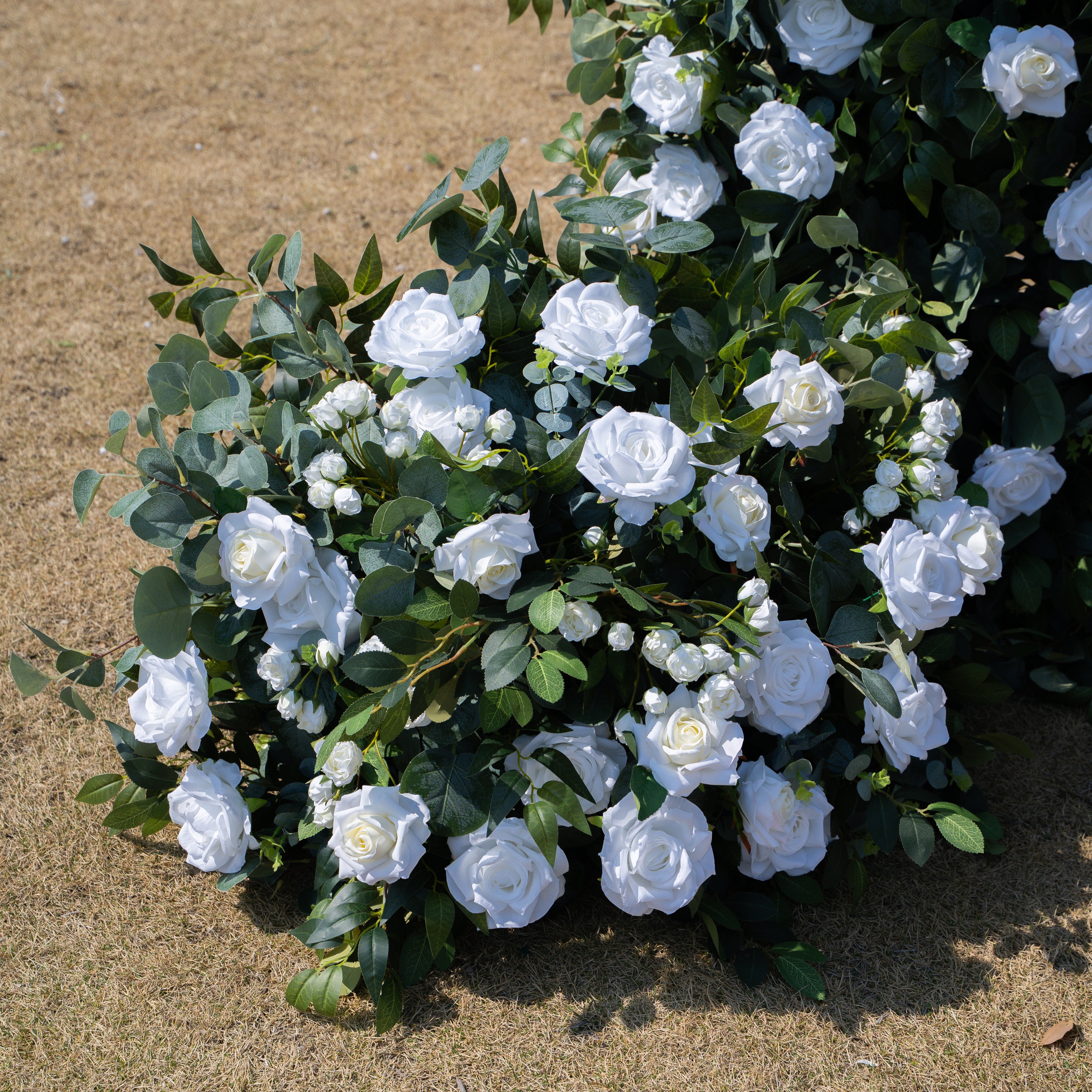 Vanilla:Wedding Party Background Floral Arch Decoration (Including Frame)