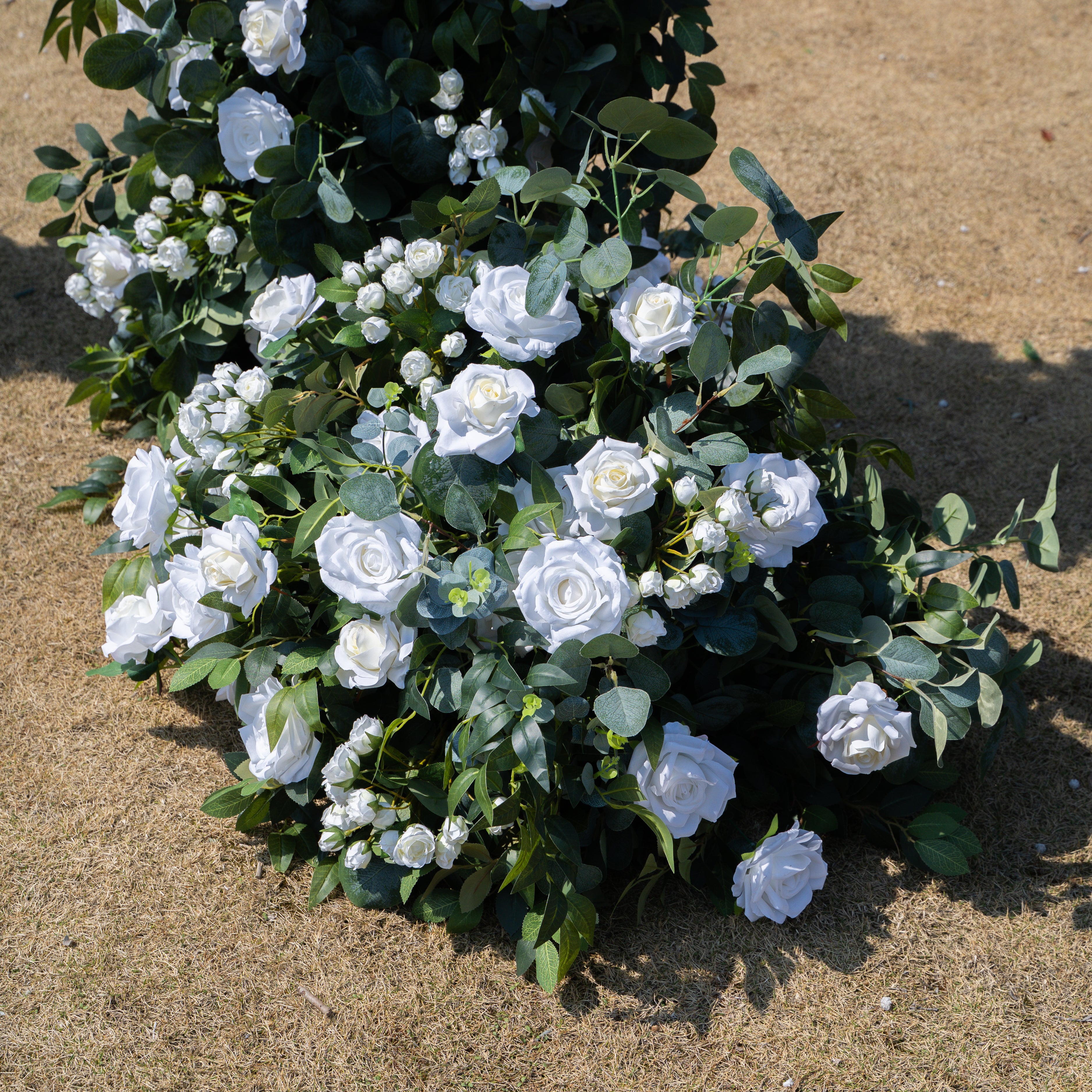 Vanilla:Wedding Party Background Floral Arch Decoration (Including Frame)