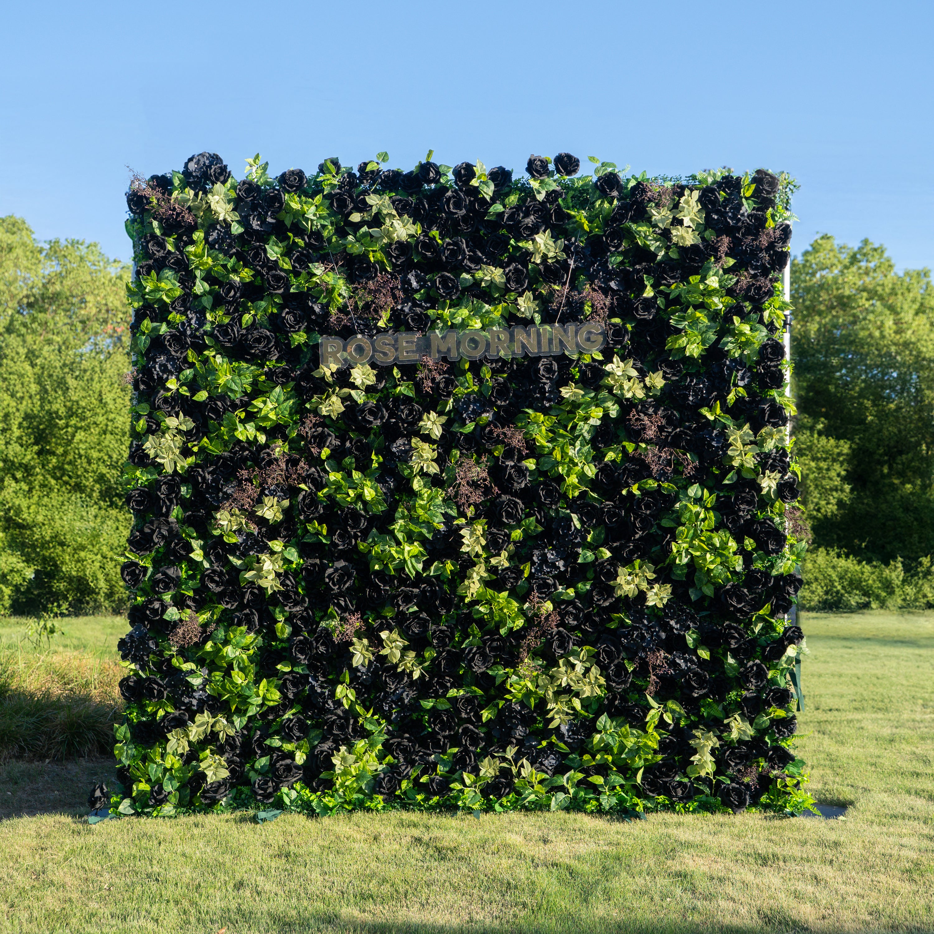 Westminster:3D Fabric Artificial rolling up curtain flower wall