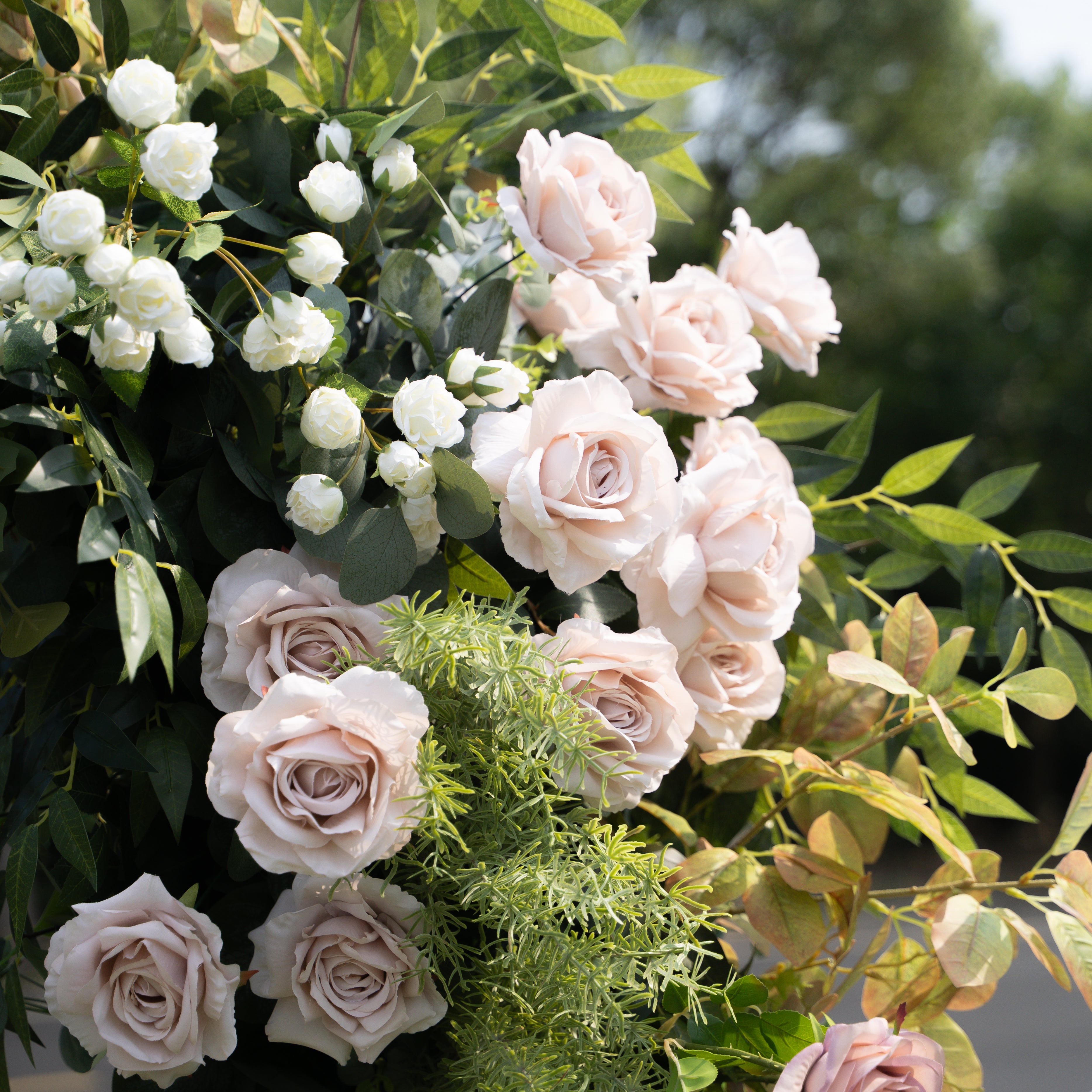 Zucca:Wedding Party Background Floral Arch Decoration (Including Frame)