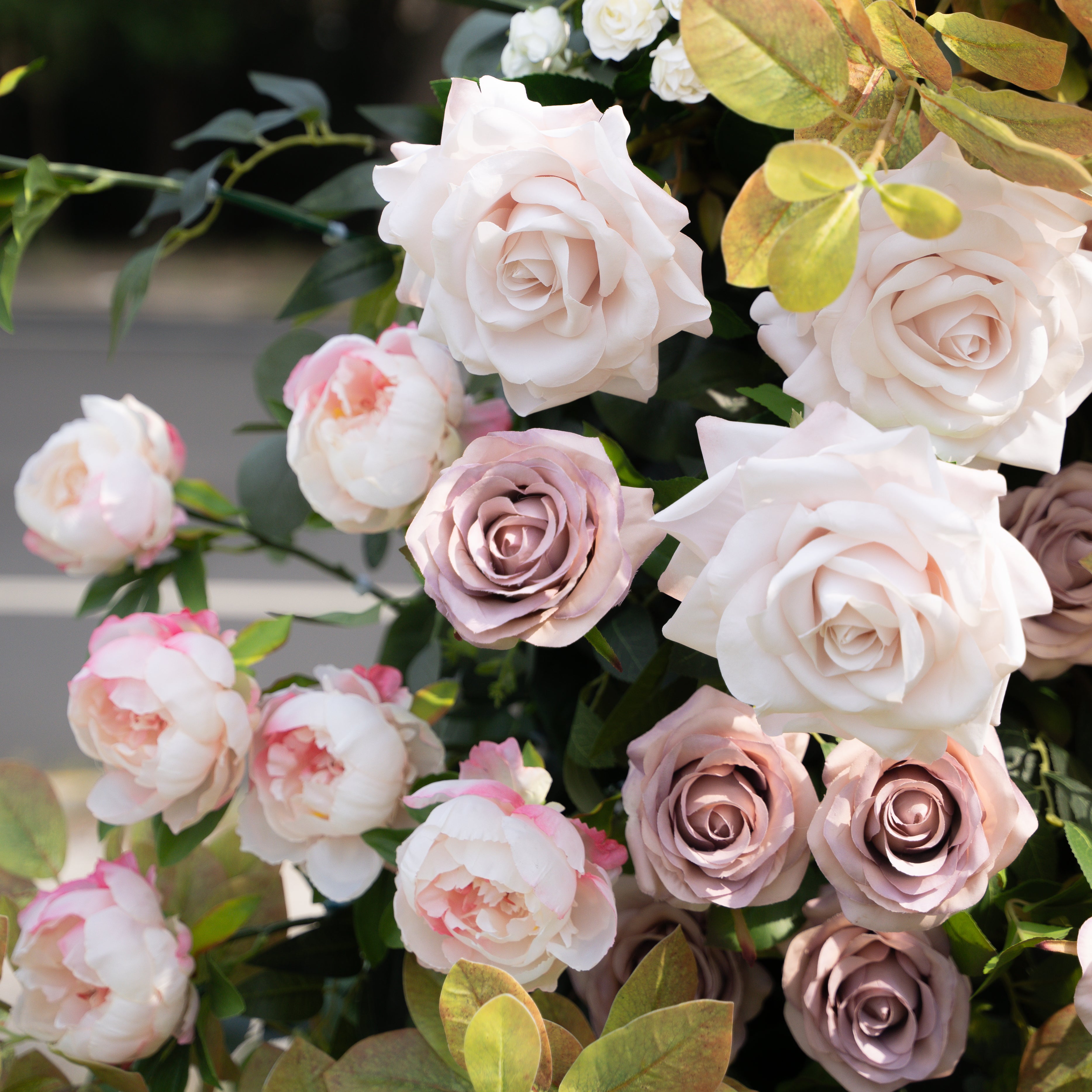 Zucca:Wedding Party Background Floral Arch Decoration (Including Frame)