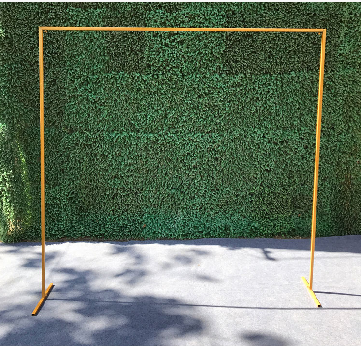 K007: New wedding stage background decoration flower stand wedding square arch Rose Morning