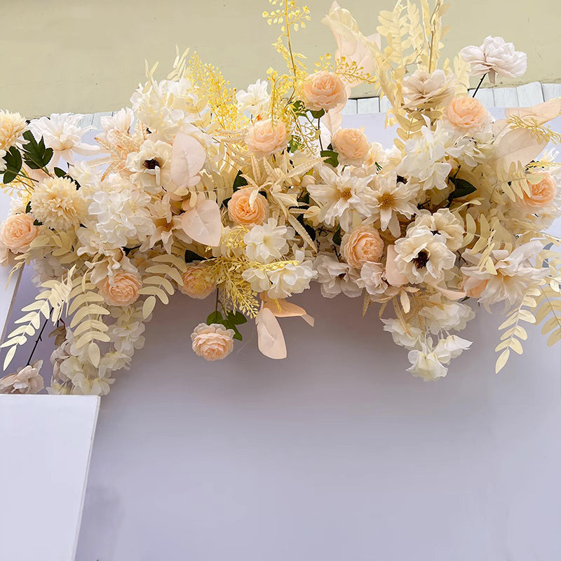 C039:2023 New Flower Centerpiece Bouquet Table Decoration Flower Set Rose Morning