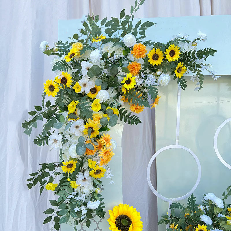 C020:2023 New Flower Centerpiece Bouquet Table Decoration Flower Set Rose Morning
