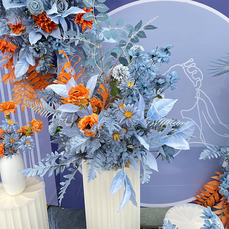 C019:2023 New Flower Centerpiece Bouquet Table Decoration Flower Set Rose Morning