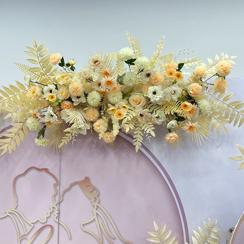 C015:2023 New Flower Centerpiece Bouquet Table Decoration Flower Set Rose Morning
