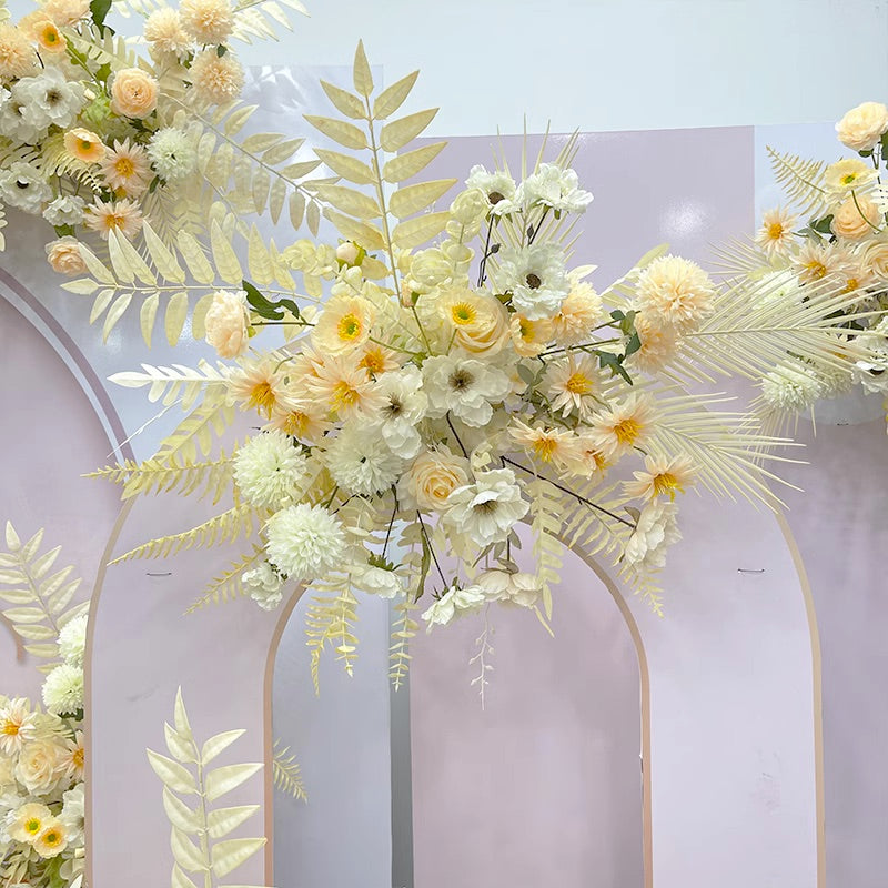 C015:2023 New Flower Centerpiece Bouquet Table Decoration Flower Set Rose Morning