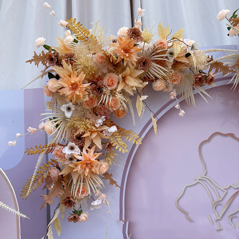 C048:2023 New Flower Centerpiece Bouquet Table Decoration Flower Set Rose Morning