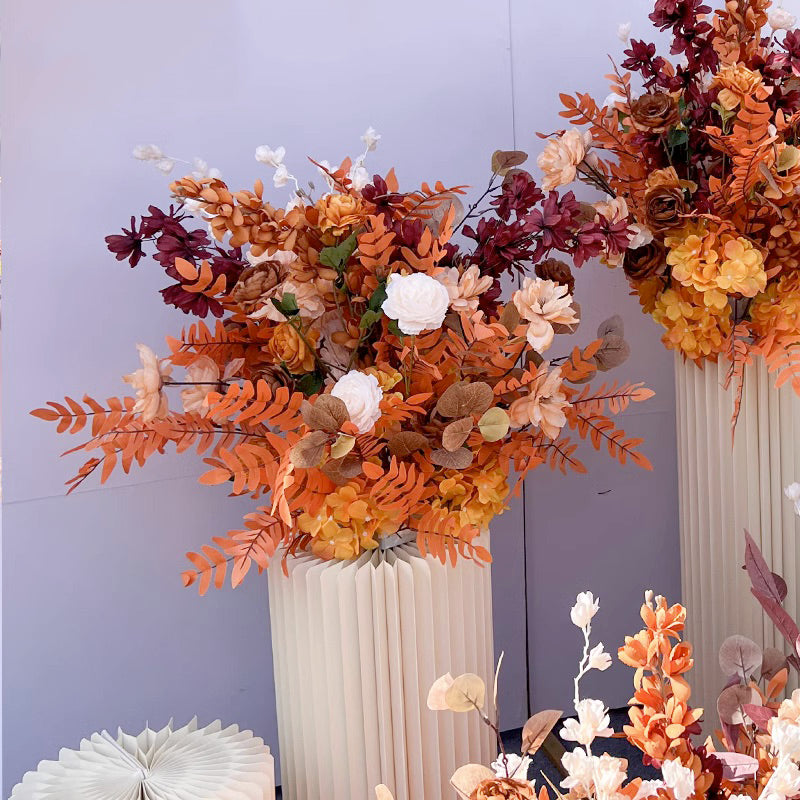C036:2023 New Flower Centerpiece Bouquet Table Decoration Flower Set Rose Morning