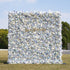 Rose Morning“The flower walls are made of artificial flowers in various colors, layered at different levels to create a lush, elegant and natural look. The exclusive zipper design and roll-up design make it easy to install and remove.”