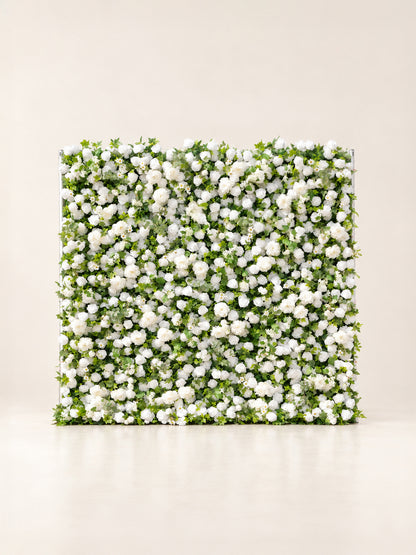 Amorette: 3D Fabric Artificial Zip Up Curtain Flower Wall For Wedding and Events Decoration