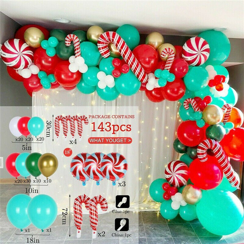 Balloons for Christmas，Wedding Garland Arch Party Decoration set/ 10 sets Rose Morning