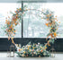 Del : 2023 New Wedding Party Background Floral Arch Decoration Including Frame Rose Morning
