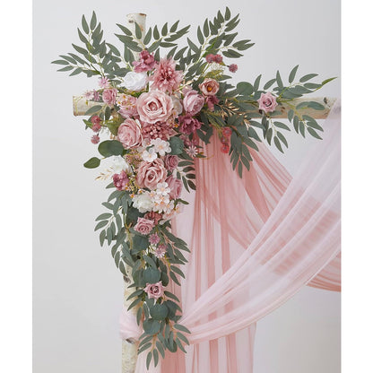 This wedding arch bouquet set is a fantastic deal at a very good price. The bouquets are so pretty and perfect for a wedding. If you&
