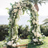 Jiyah : 2023 New Wedding Party Background Floral Arch Decoration Including Frame -R9998 Rose Morning