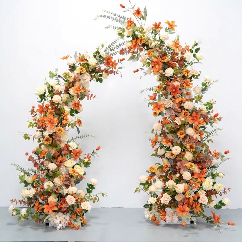 Keirstin : Rose Morning Wedding Party Floral Arch Decoration Including Frame Rose Morning