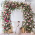 Nydia : Wedding Party Background Floral Arch Decoration Rose Morning