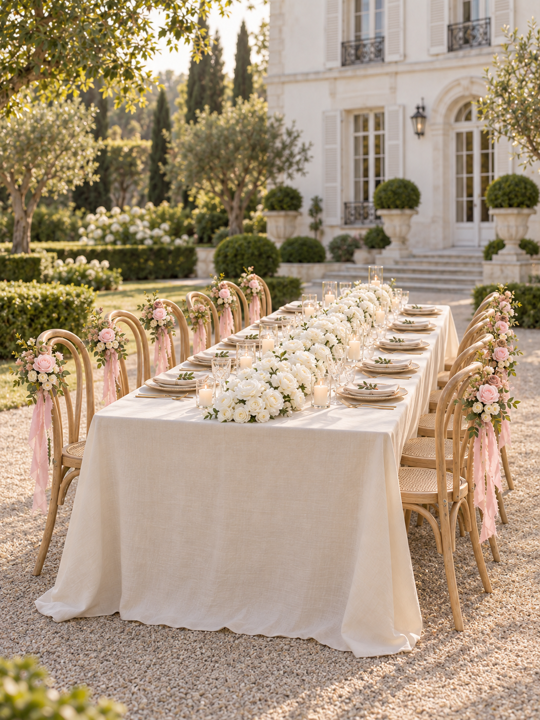 Gianna &amp; Puro – Reception Package in Blush &amp; Ivory