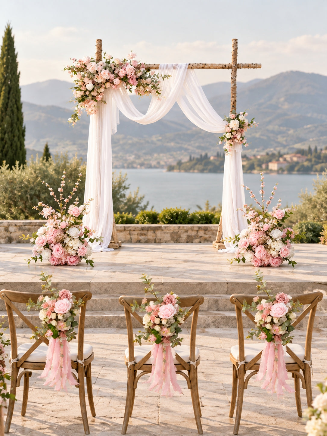 Gianna &amp; Veloura – Ceremony Package in Blush