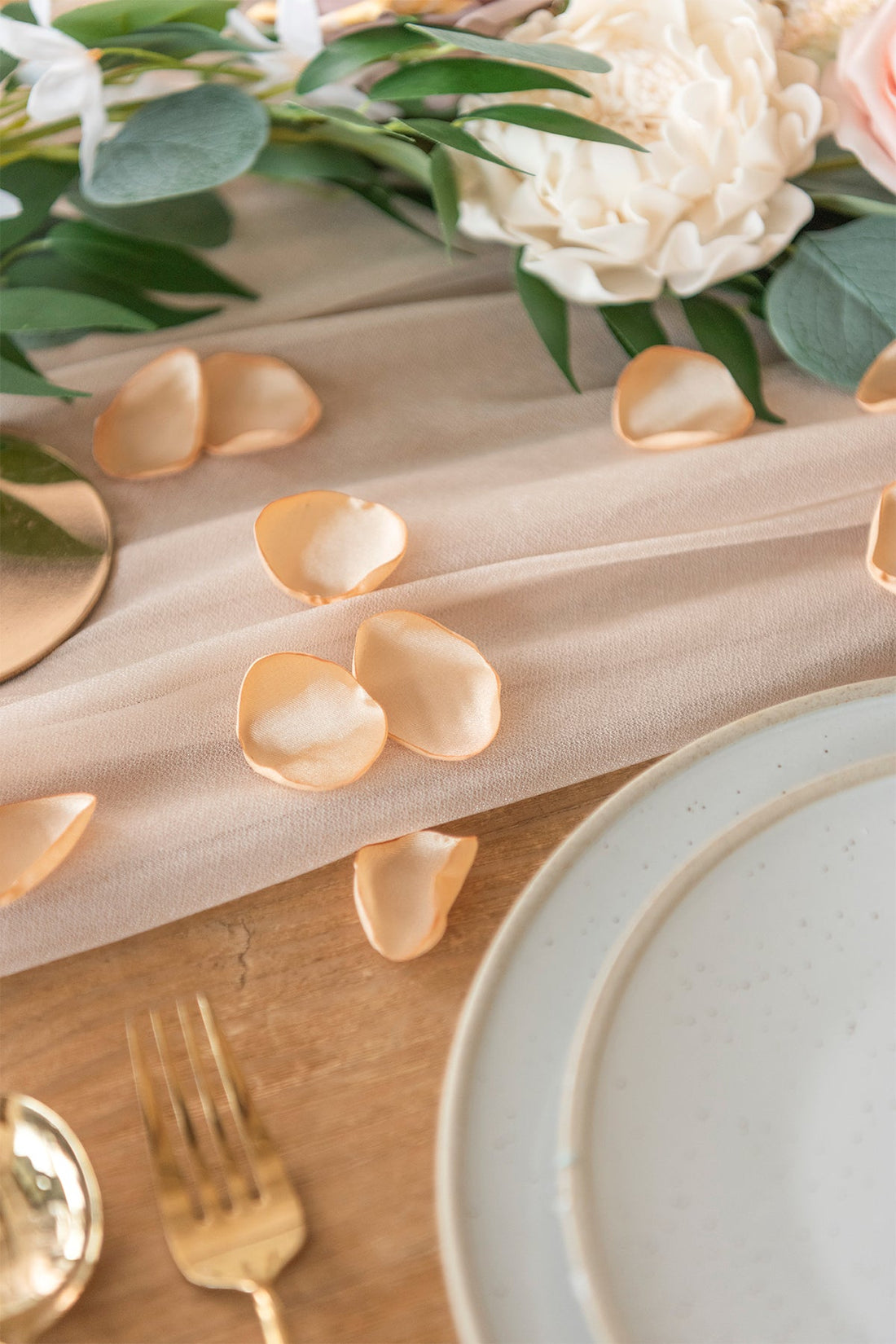 Rose Gold Flower Petals -R143 Rose Morning