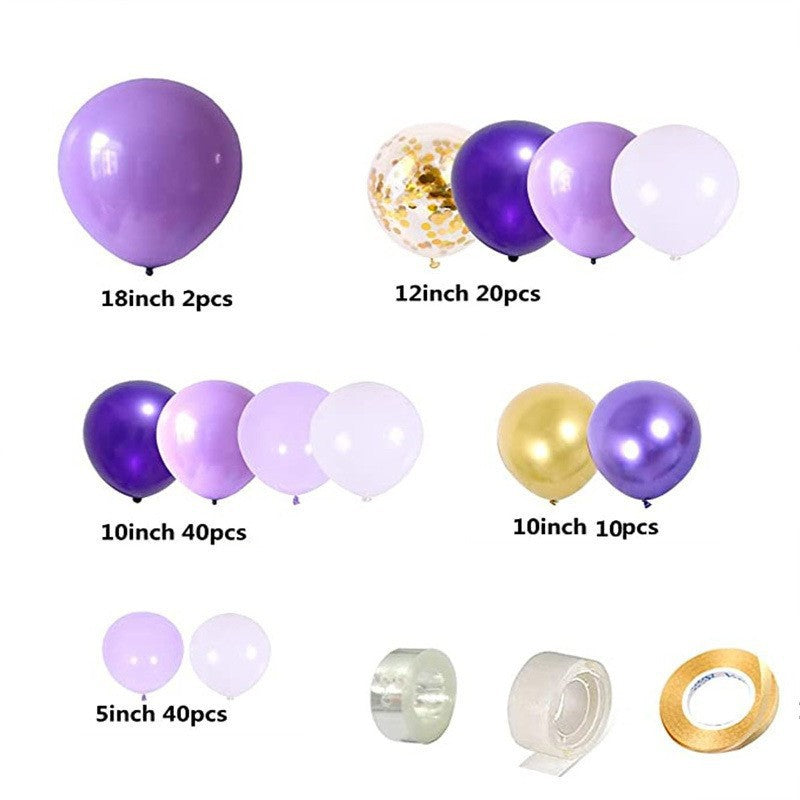 Balloons for Wedding Garland Arch Party Decoration set/ 10 sets Rose Morning