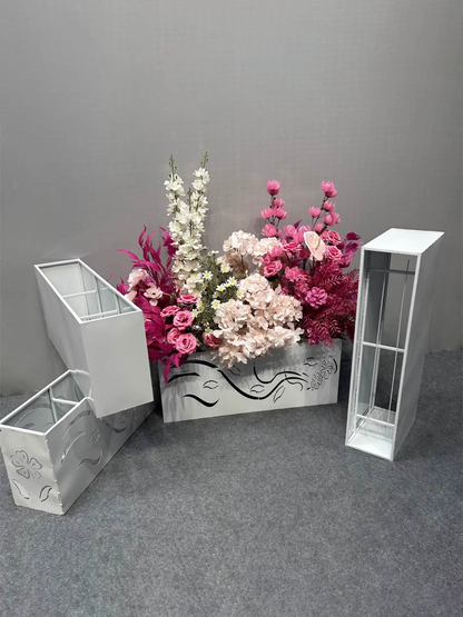 P001: Wedding flower arrangement foam board decorative flower arrangement base Rose Morning