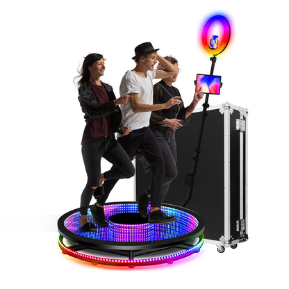 Upgraded Remote Control Bottom LED Lights Fill Light High Quality Factory Price Fast Shipping 360 Photo Booth