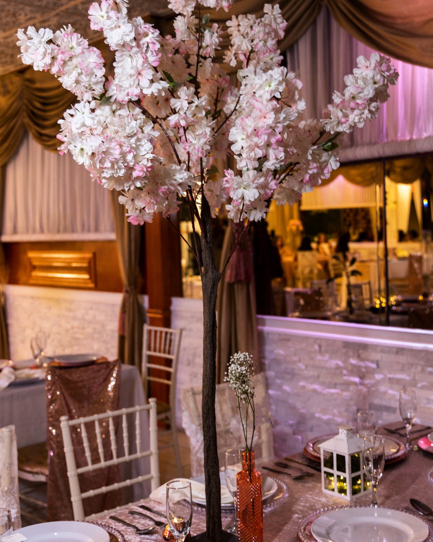 Wedding Artificial Tabletop Centerpieces cherry blossom tree Rose Morning