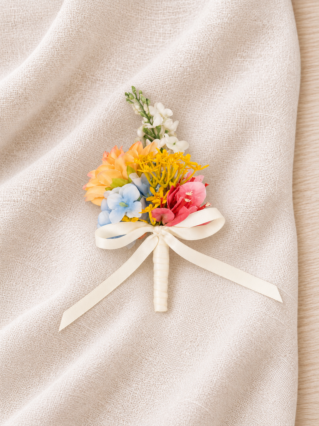 Charming Dahlias &amp; Salvia Groom&