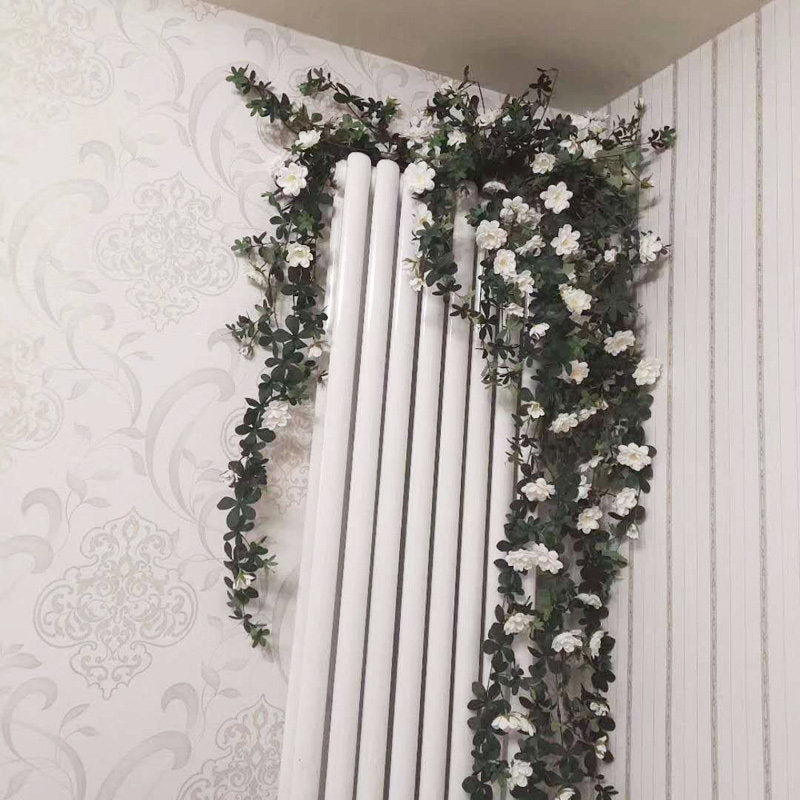 78-Inch Artificial 78-Inch Artificial Kapok Flower Hanging Vine – Lush Faux Greenery for Wall Window, and Home Decor"Flower Hanging Vine – Lush Faux Greenery for Wall, Window, and Home Decor"