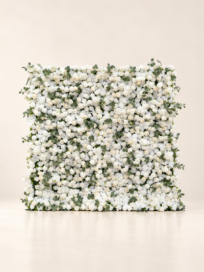 Galora: 5D Fabric Artificial Zip Up Curtain Flower Wall For Wedding and Events Decoration