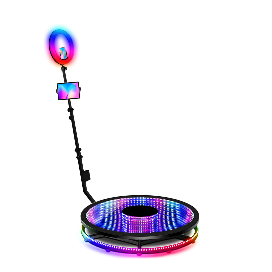 Upgraded Remote Control Bottom LED Lights Fill Light High Quality Factory Price Fast Shipping 360 Photo Booth