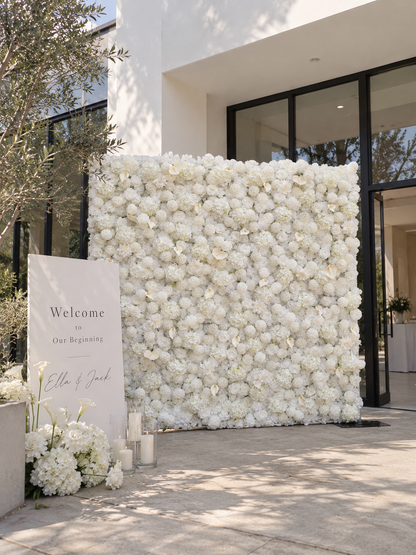 Marta: 3D Fabric Artificial Zip Up Curtain Flower Wall For Wedding and Events Decoration