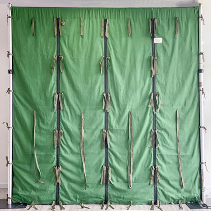 Annie：5D Garden Series Artificial rolling up curtain flower wall