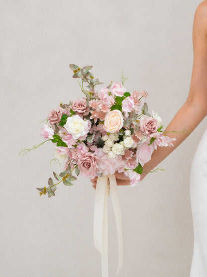 Avelisse -Bridal Bouquet 13"x13"In Blush Color