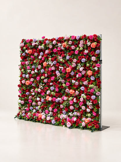 Valerisse: 3D Fabric Artificial Zip Up Curtain Flower Wall For Wedding and Events Decoration