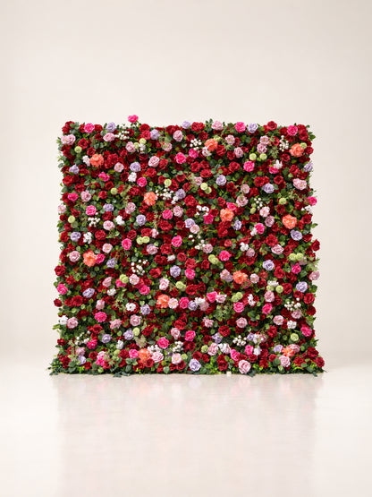 Valerisse: 3D Fabric Artificial Zip Up Curtain Flower Wall For Wedding and Events Decoration
